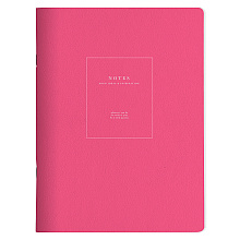 Тетрадь "Notes", А4, 48 листов, клетка, малиновый