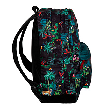 Рюкзак молодежный CoolPack "Malindi", темно-зеленый, черный