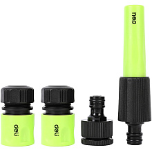 Набор соединителей-коннекторов Deli GS EDL8798, 1/2", 4 шт.
