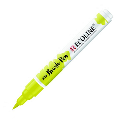 Маркер акварельный "Ecoline", 233 желтый шартрез