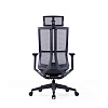 Кресло для руководителя SitZone E-303-001A-P1-BK сетка, черный - 4