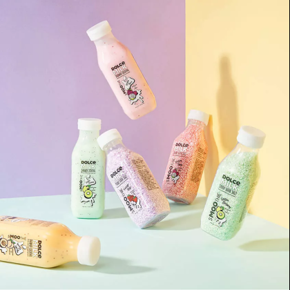 Гель-смузи для душа "DOLCE MILK", 400 мл, абрикос и персик - 3