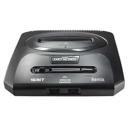 Игровая приставка Retro Genesis Remix Wireless ZD-05A, 8+16Bit, 600 игр, 2 джойстика - 2