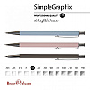 Карандаш автоматический "SimpleGraphix", 0.5 мм, ассорти - 2