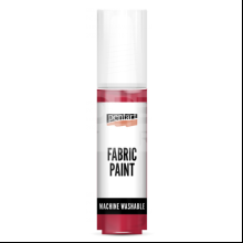 Краски для текстиля "Pentart Fabric paint", красный, банка