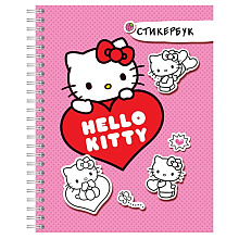 Блокнот "Hello Kitty: стикербук"
