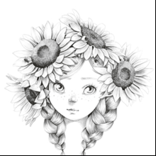 Раскраска на английском языке "Colouring book Wild 3", Emmanuelle Colin