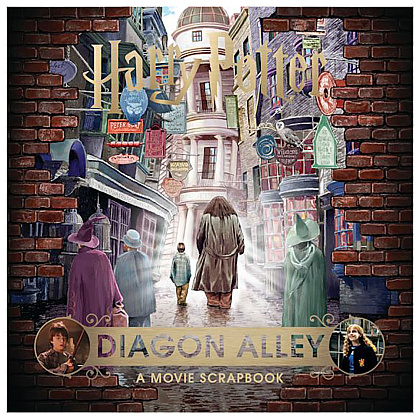 Книга на английском языке "Jody Revenson: Harry Potter. Diagon Alley. Movie Scrapbook",  Illustr.