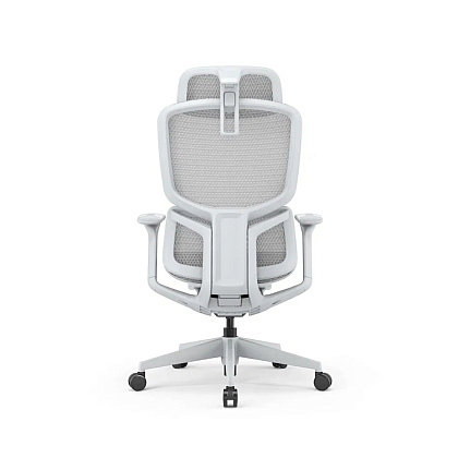 Кресло компьютерное SitZone E-JX-002А, сетка, пластик, белый - 5