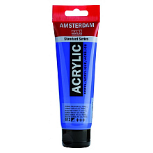 Краски акриловые "Amsterdam", 512 кобальт синий ультрамарин, 120 мл, туба