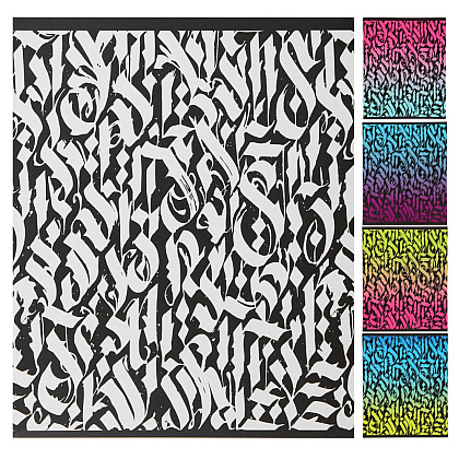 Тетрадь "Calligraphic", А5, 48 листов, клетка, ассорти
