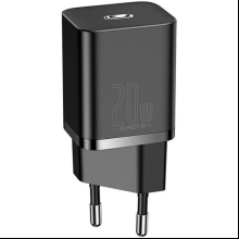 Сетевое зарядное устройство Baseus "CCSUP-B01", Super SiQuick, Charger Type-C, 20W, Black