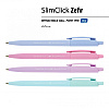 Ручка шариковая автоматическая "SlimClick Zefir", 0.5 мм, ассорти, стерж. синий - 2