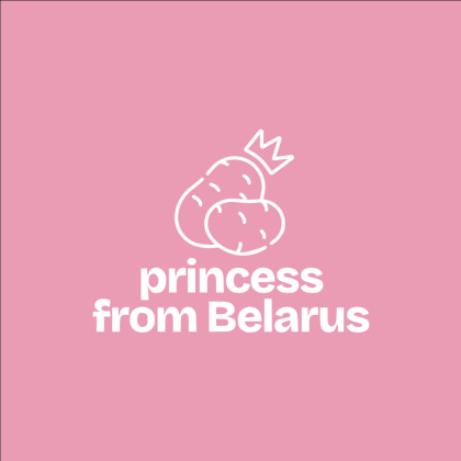 Чехол для карт "Princess from Belarus", натуральная кожа, разноцветный - 2