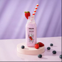 Гель-смузи для душа "DOLCE MILK", 400 мл, лесные ягоды
