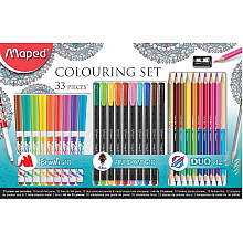 Набор для рисования Maped "Graph Pep's Coloring Set", 33 предмета