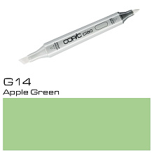 Маркер перманентный "Copic ciao", G-14 яблочный зеленый