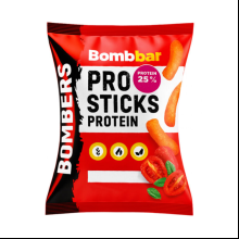 Палочки кукурузные "BOMBBAR" протеиновые со вкусом вяленых томатов, 60 г