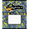 Тетрадь "Граффити", А5, 12 листов, линейка, ассорти - 5