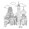 Раскраска "Миллион котов" - 4