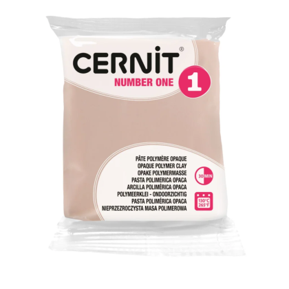 Полимерная глина "Cernit № 1 (Number One)", 56 г, 425 телесный - 2