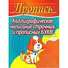 Пропись "Пропись. Калиграфическое написание строчных и прописных букв", Елена Шамакова