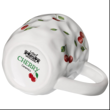 Кружка керамическая "Cherry", 400 мл, белый