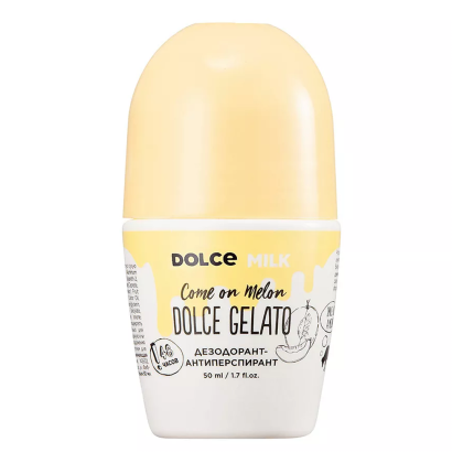 Дезодорант-антиперспирант шариковый DOLCE MILK GELATO "Дыня-богиня", 50 мл