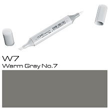 Маркер перманентный "Copic Sketch", W-7 теплый серый №7