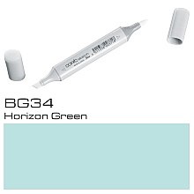 Маркер перманентный "Copic Sketch", BG-34 горизонтовый зеленый