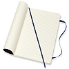 Блокнот "Classic Soft Large", А5, 96 листов, линейка, синий сапфир - 4
