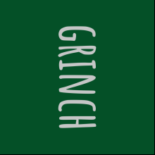 Кружка "Grinch", метал., 280 мл., зеленый/серебристый