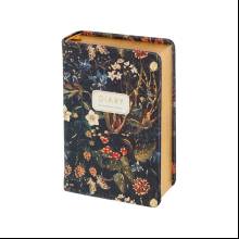 Ежедневник недатированный "Flora. Лесные ягоды", А7, 416 страниц, черный