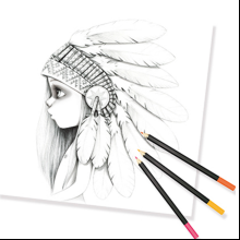 Раскраска на английском языке "Colouring book Wild 2", Emmanuelle Colin