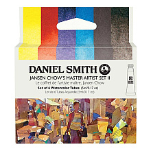 Набор акварели Daniel Smith "Jansen Chow's Master Artist Set II", 6 цветов, тубы