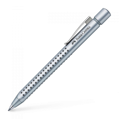 Ручка шариковая автоматическая "Faber-Castell Grip 2011", 0.7 мм, черный, стерж. синий - 4