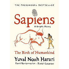 Книга на английском языке "Sapiens. A Graphic History. Volume 1", Yuval Noah Harari