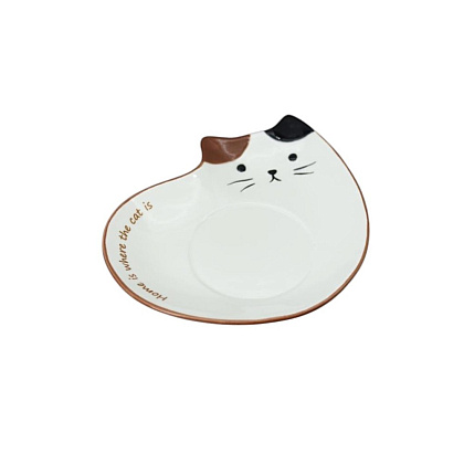 Чашка с блюдцем "Mr. Purr", 430 мл., керамика, белый - 4