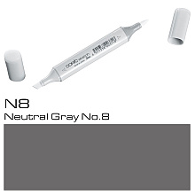 Маркер перманентный "Copic Sketch", N-8 нейтральный серый №8