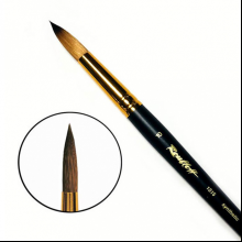 Кисть "Roubloff", имитация колонка, круглая, на короткой ручке №10