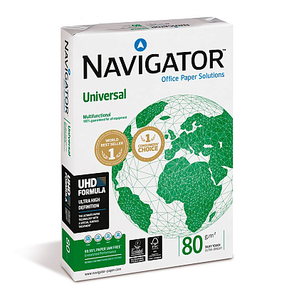 Бумага "Navigator Universal", A4, 500 листов, 80 г/м2, -50%