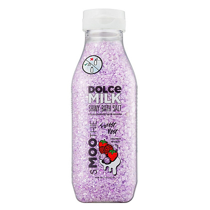 Соль-шиммер для ванны "DOLCE MILK", с ароматом лесных ягод, 400 мл