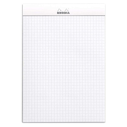 Блокнот "Rhodia", А5, 80 листов, клетка, белый - 2