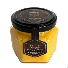 Мёд-суфле "Mirmeda" с апельсиновой цедрой, 150 гр