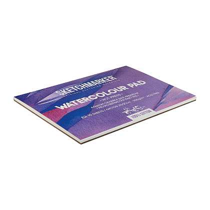 Блок бумаги для акварели "Sketchmarker", А4, 300 г/м2, 10 листов, мелкозернистая - 3