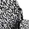 Рюкзак молодежный "Calligraphic", черный, белый - 7