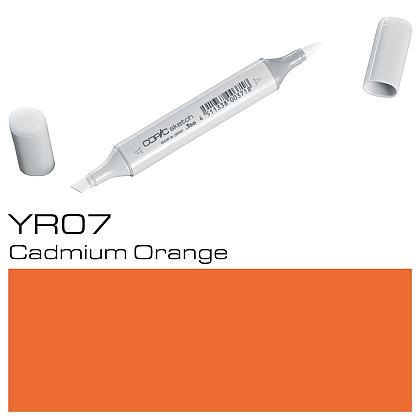 Маркер перманентный "Copic Sketch", YR-07 оранжевый кадмий