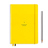 Блокнот "Leuchtturm1917. Bauhaus Edition", А5, 125 листов, точка, лимонный - 2
