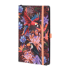 Блокнот  "Eden wild garden", А5, 96 листов, линейка, на резинке, разноцветный, оранжевый - 2