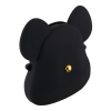 Кошелек "Cat", силикон, черный - 3
